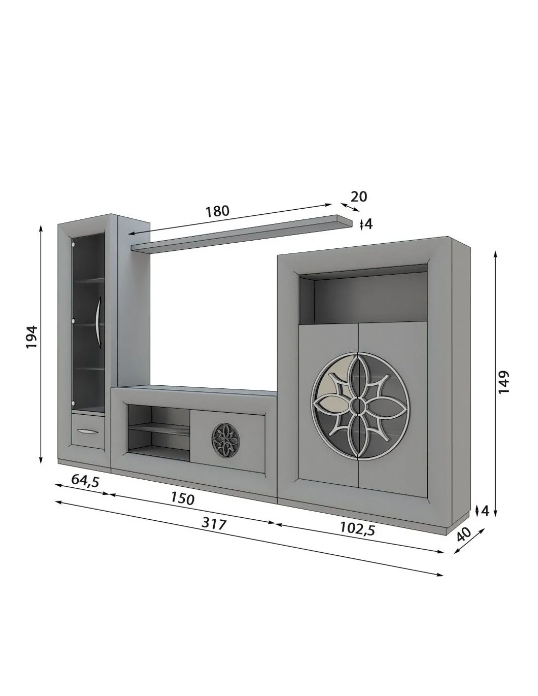 COMPOSICIÓN FRANCO FURNITURE