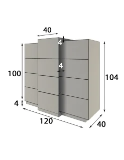 DORMITORIO FRANCO FURNITURE MX64