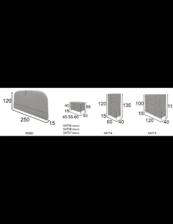 DORMITORIO FRANCO FURNITURE