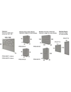 DORMITORIO FRANCO FURNITURE