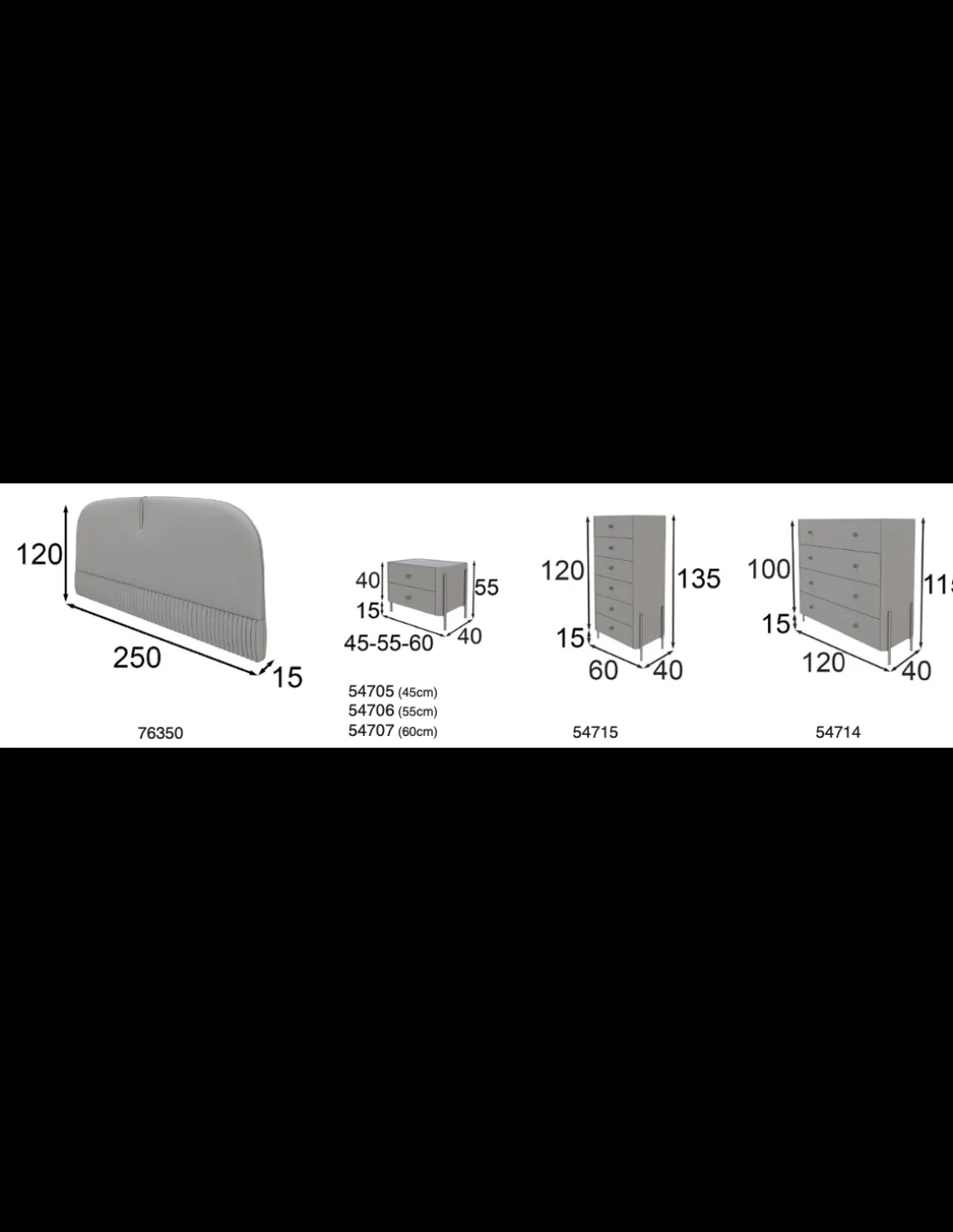 DORMITORIO FRANCO FURNITURE
