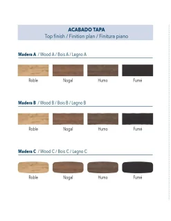 MESA COMEDOR LIN FIX WOOD