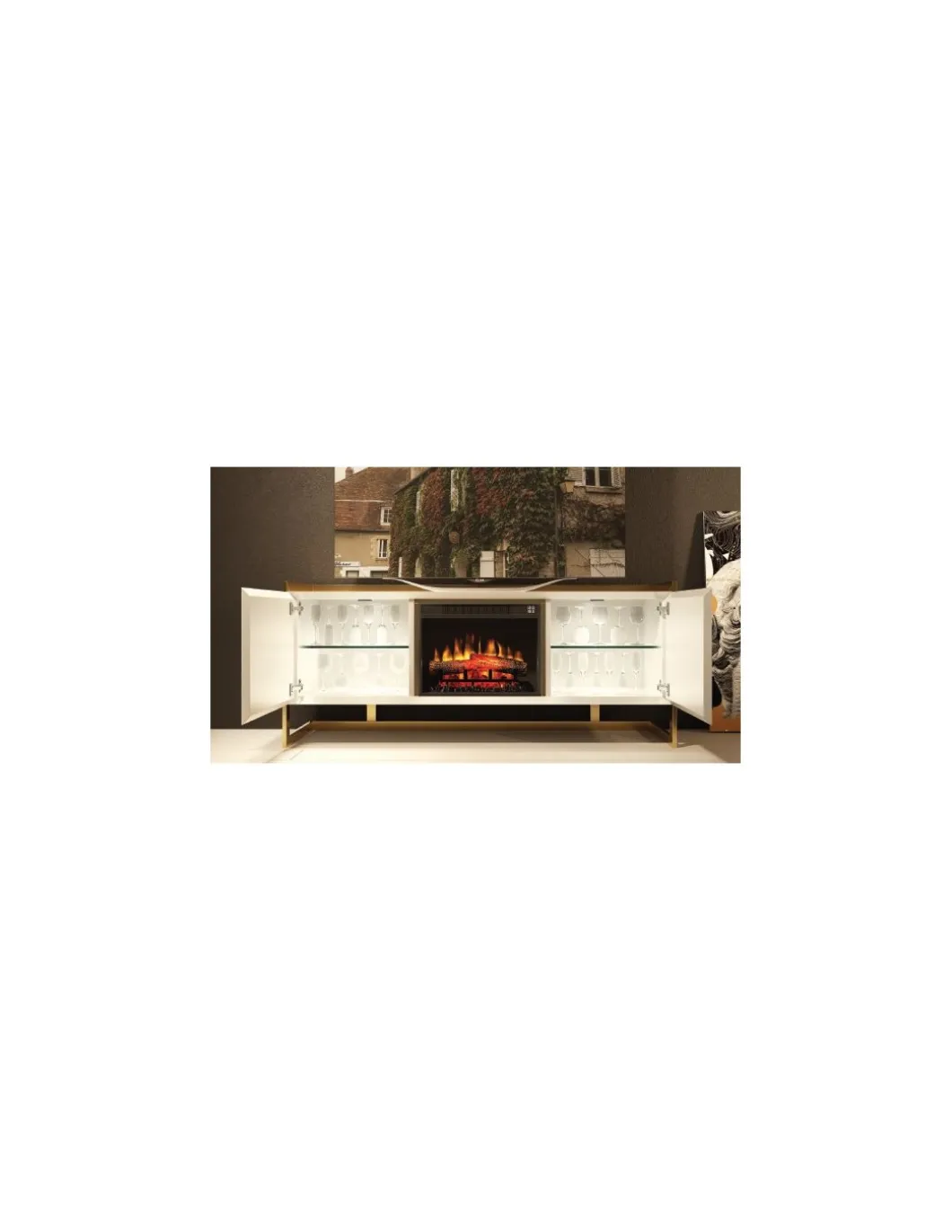 MUEBLE CHIMENEA F.FRANCO