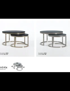 SET MESA DE CENTRO DIANA FRANCO FURNITURE