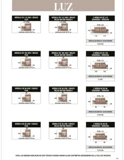 Sofa Luz Top Tapizados Novo Relax